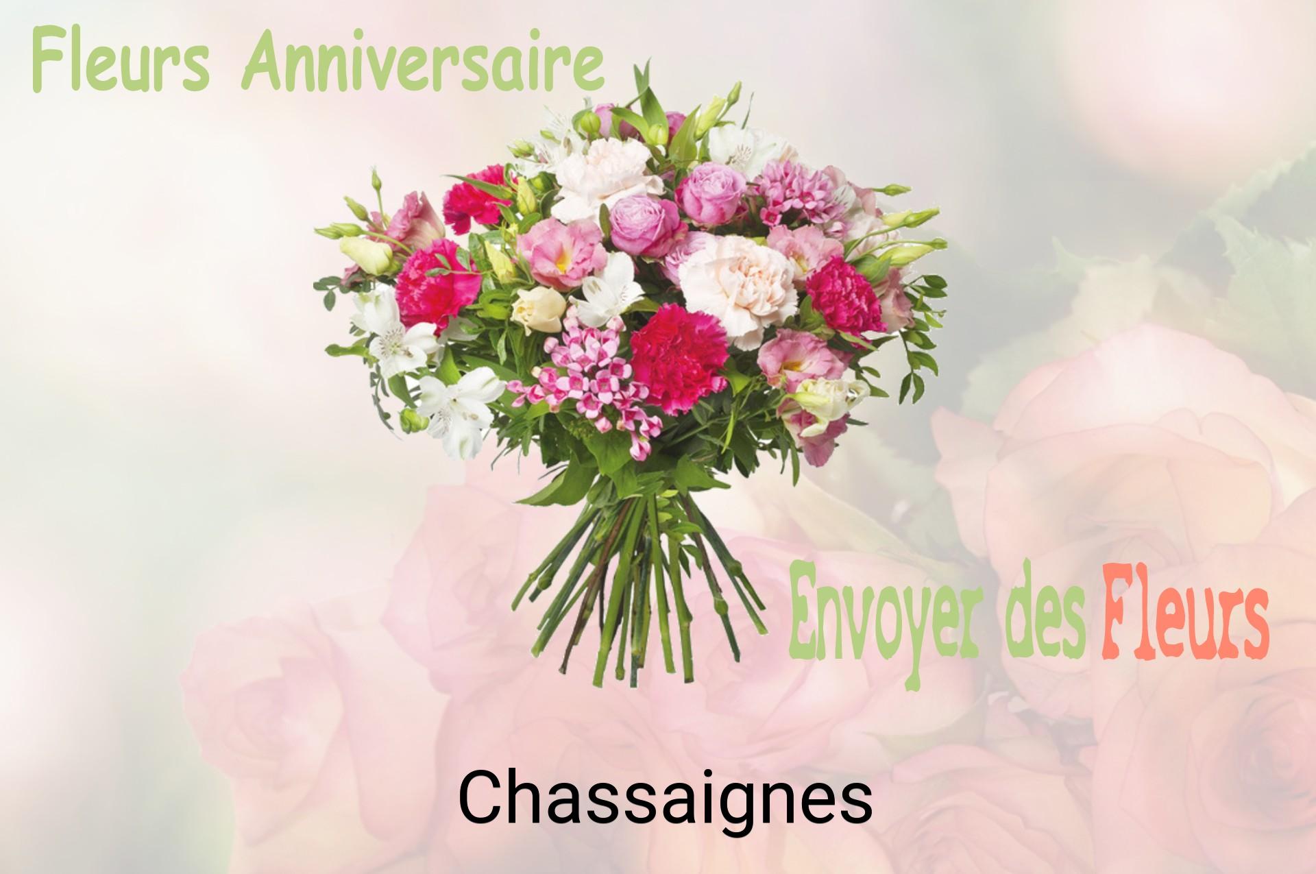Bouquet de fleurs d’anniversaire livré à Chassaignes
